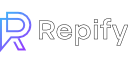 repify text logo